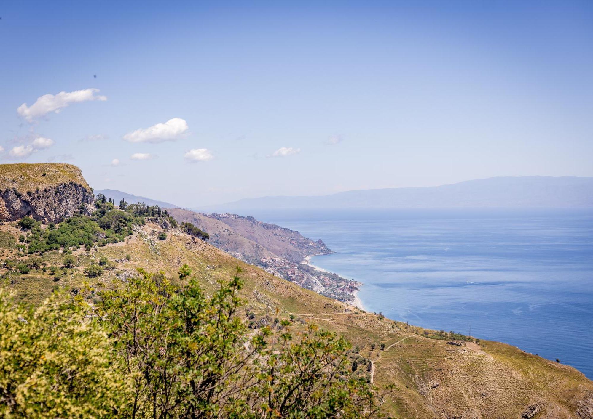 스키조 Casa Dei Fiori Con La Vista A Taormina 아파트 외부 사진